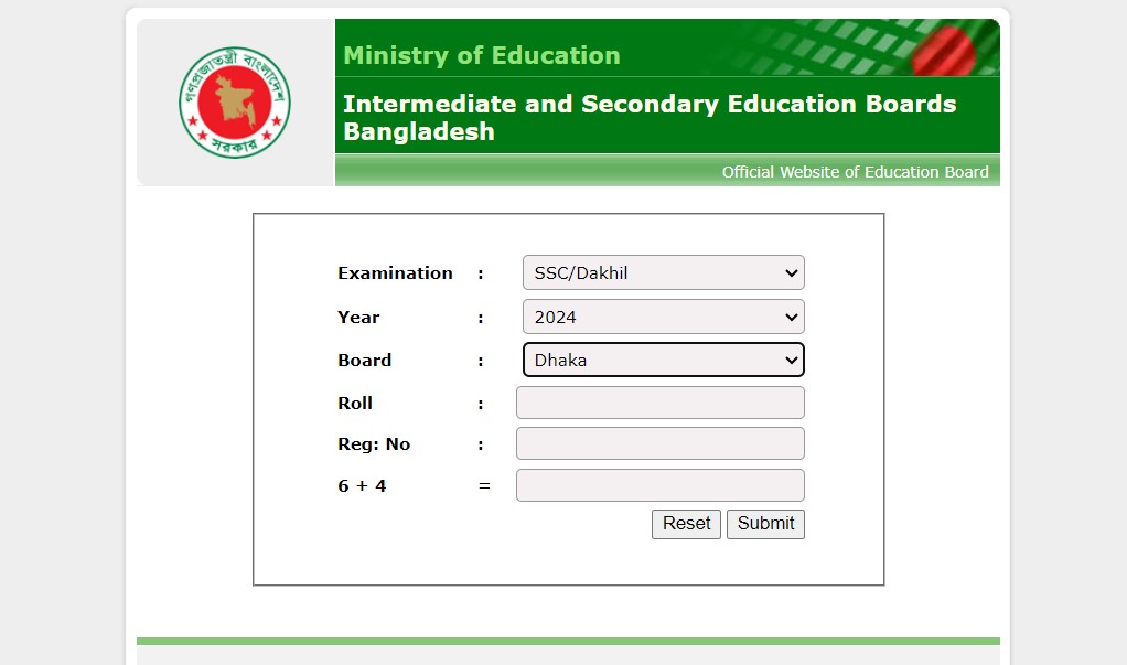 SSC Result 2024 BD