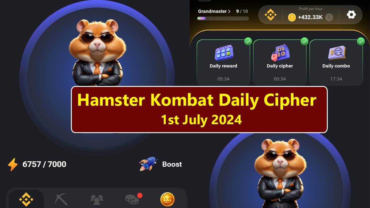 Hamster Kombat Daily Cipher July 1