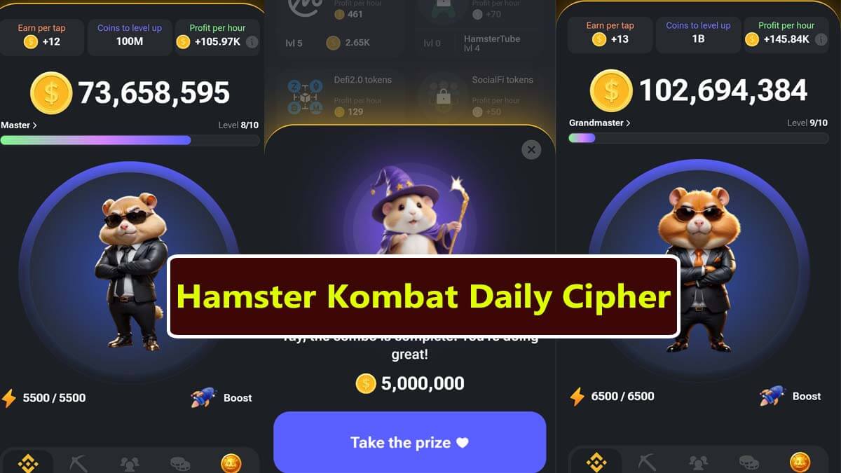 Hamster Kombat Daily Cipher